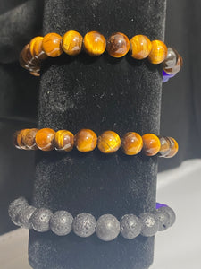 Tiger Eye Chakra Bracelet