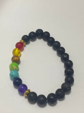 Load image into Gallery viewer, Lava Chakra Bracelet