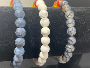 White Turquoise Chakra Bracelet