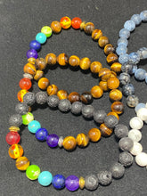 Load image into Gallery viewer, Lava Chakra Bracelet