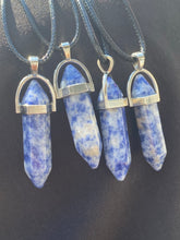 Load image into Gallery viewer, Sodalite Crystal Necklace