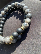 Load image into Gallery viewer, Grey Storm Bracelet Set